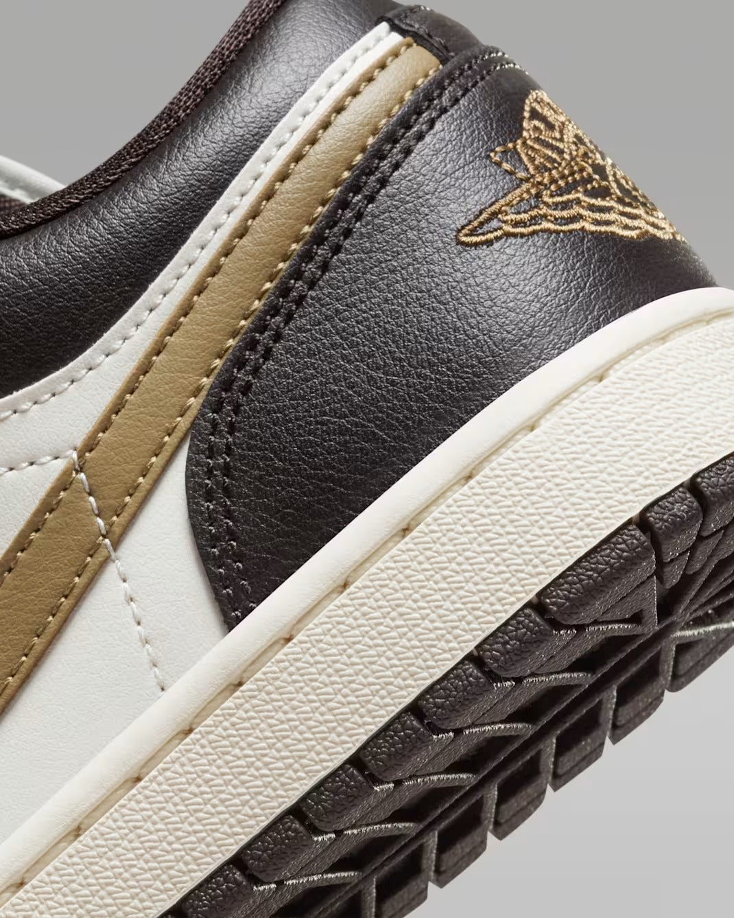 Air Jordan 1 Low Shadow Brown/Sail/Brown Kelp