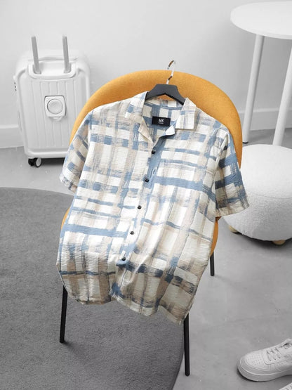 Guller Men's Cuban Short Sleeve Shirt