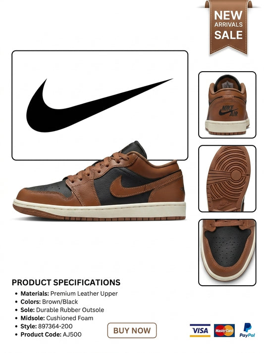 Air Jordan 1 Low Off-Noir/Sail/Archaeo Brown