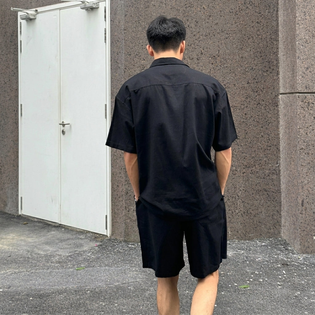 Men's summer linen set