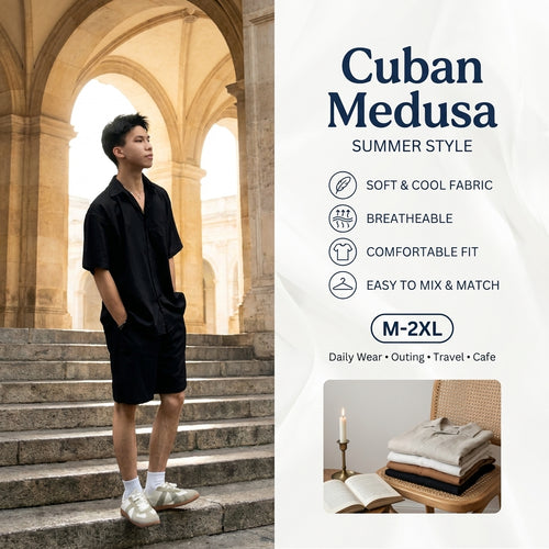 Men's summer linen set