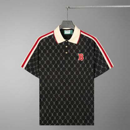 Crocodile Monogram Polo Shirt