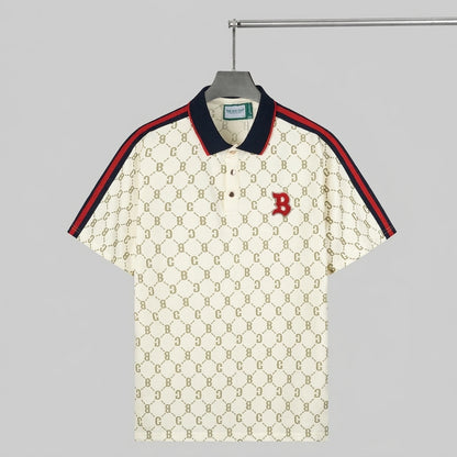 Crocodile Monogram Polo Shirt