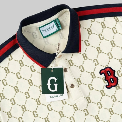 Crocodile Monogram Polo Shirt