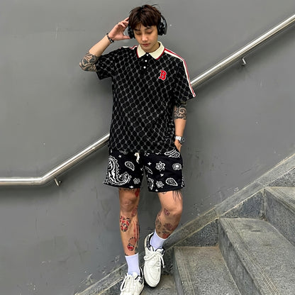 Crocodile Monogram Polo Shirt