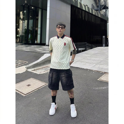 Crocodile Monogram Polo Shirt