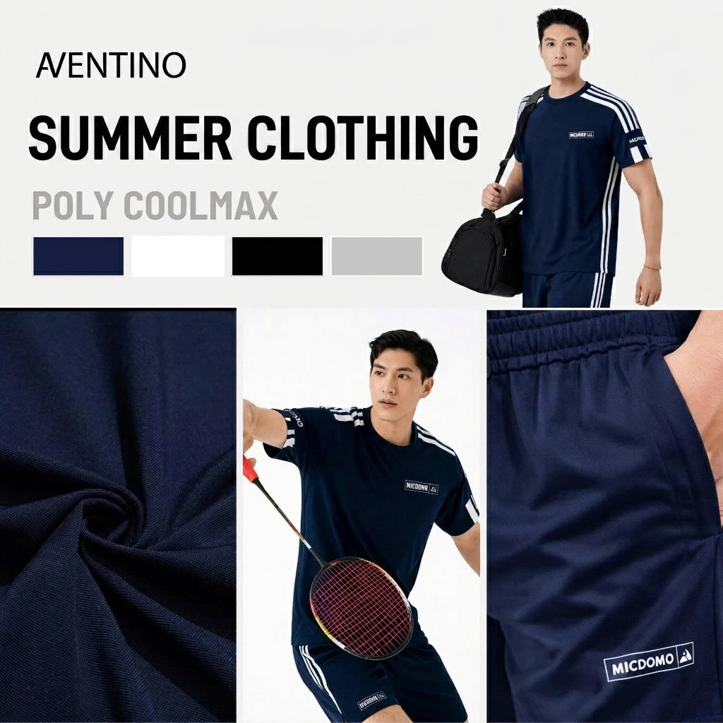 Coolmax Poly Men's Clothing Set