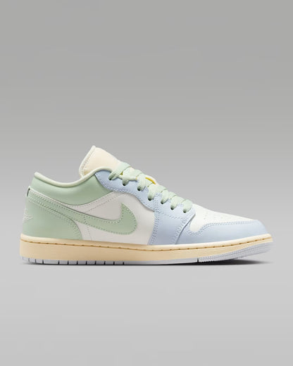 Air Jordan 1 Low  Sail/Aura/Muslin/Jade Aura