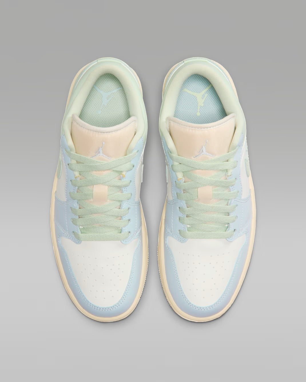 Air Jordan 1 Low  Sail/Aura/Muslin/Jade Aura