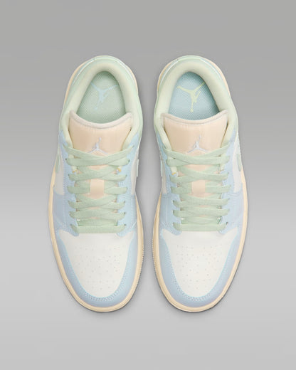 Air Jordan 1 Low  Sail/Aura/Muslin/Jade Aura
