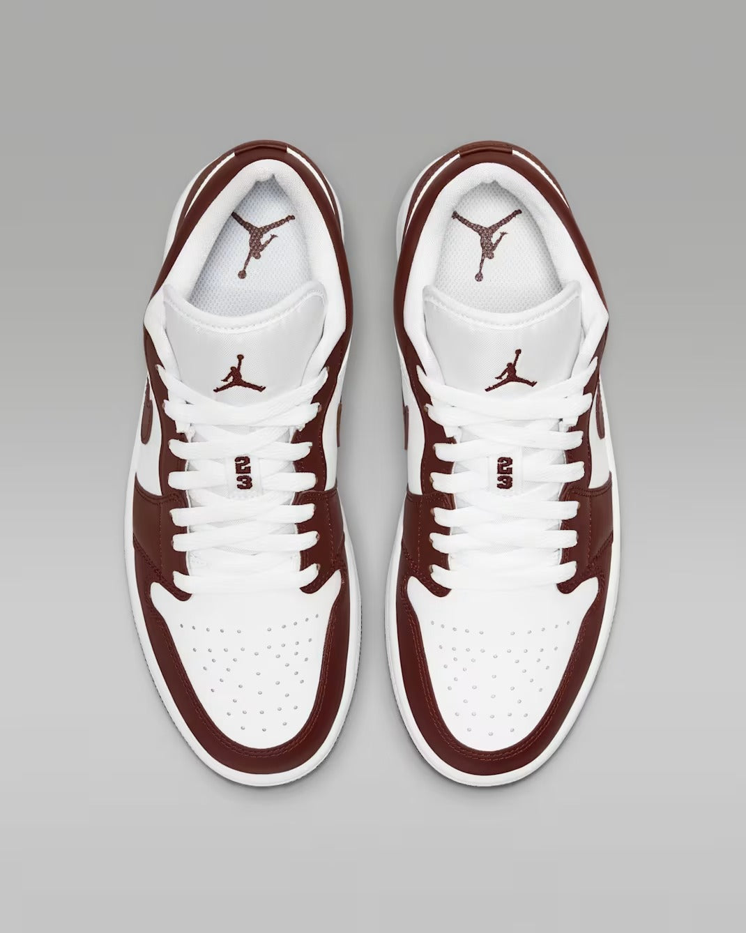Air Jordan 1 Low White/White/Bronze Eclipse