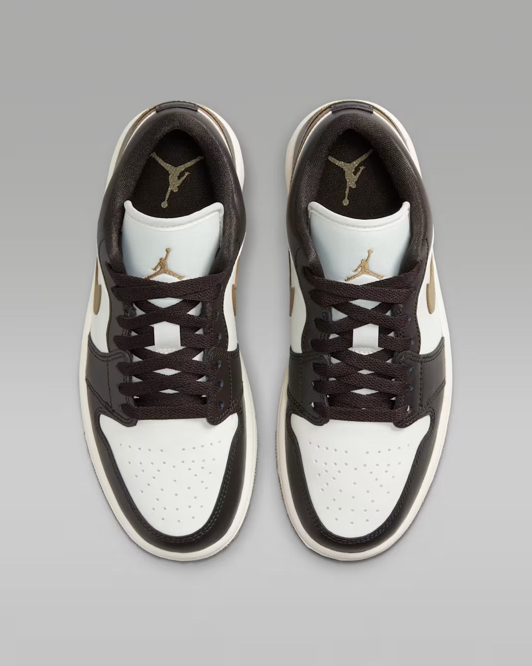 Air Jordan 1 Low Shadow Brown/Sail/Brown Kelp