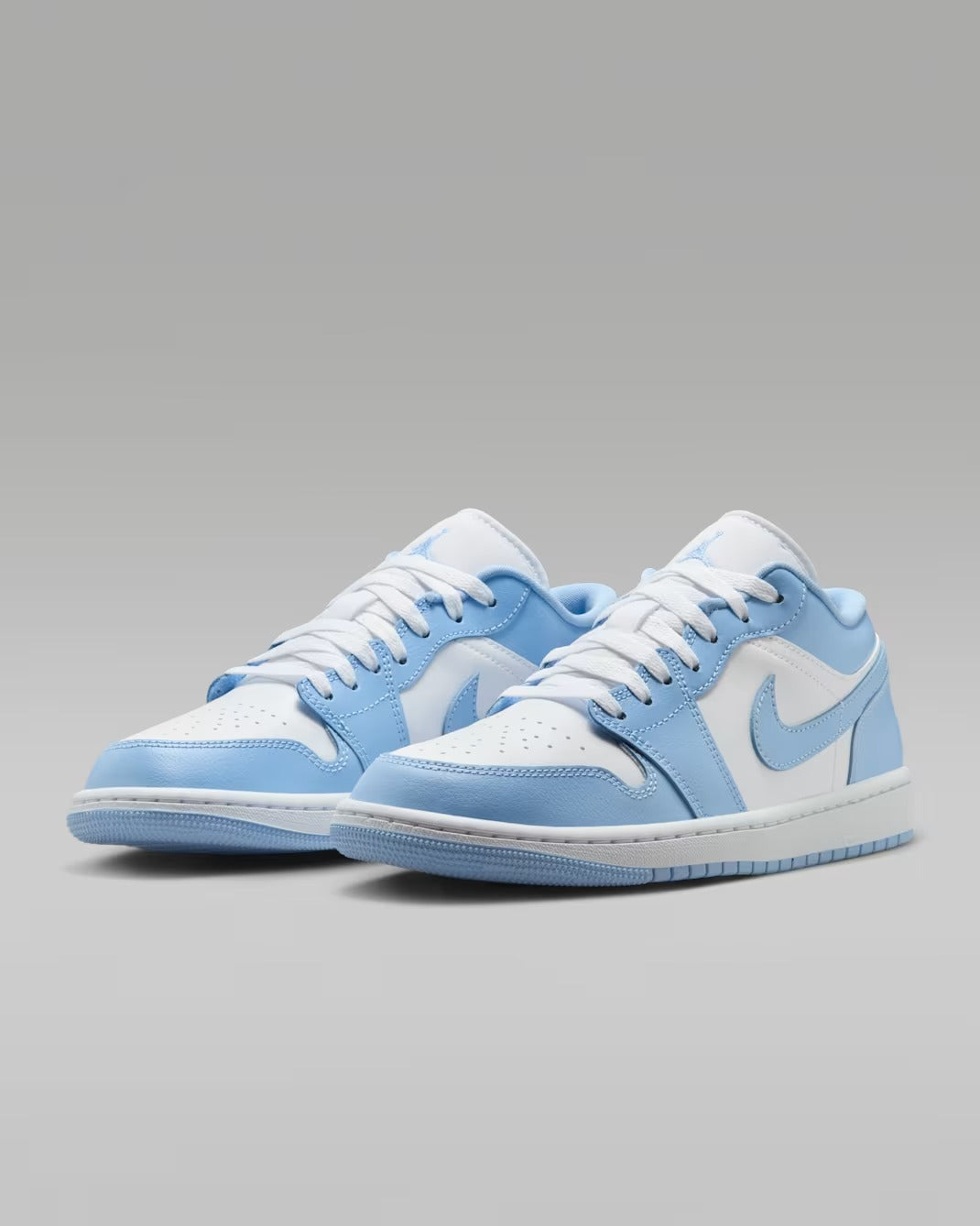 Air Jordan 1 Low White/Ice Blue