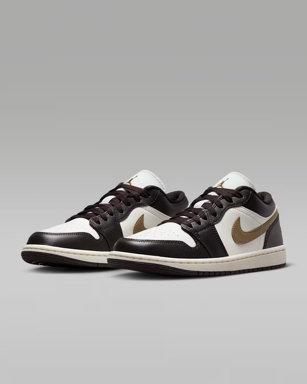Air Jordan 1 Low Shadow Brown/Sail/Brown Kelp