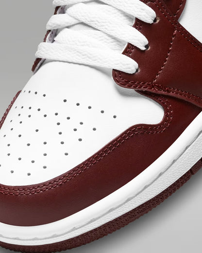 Air Jordan 1 Low White/White/Bronze Eclipse