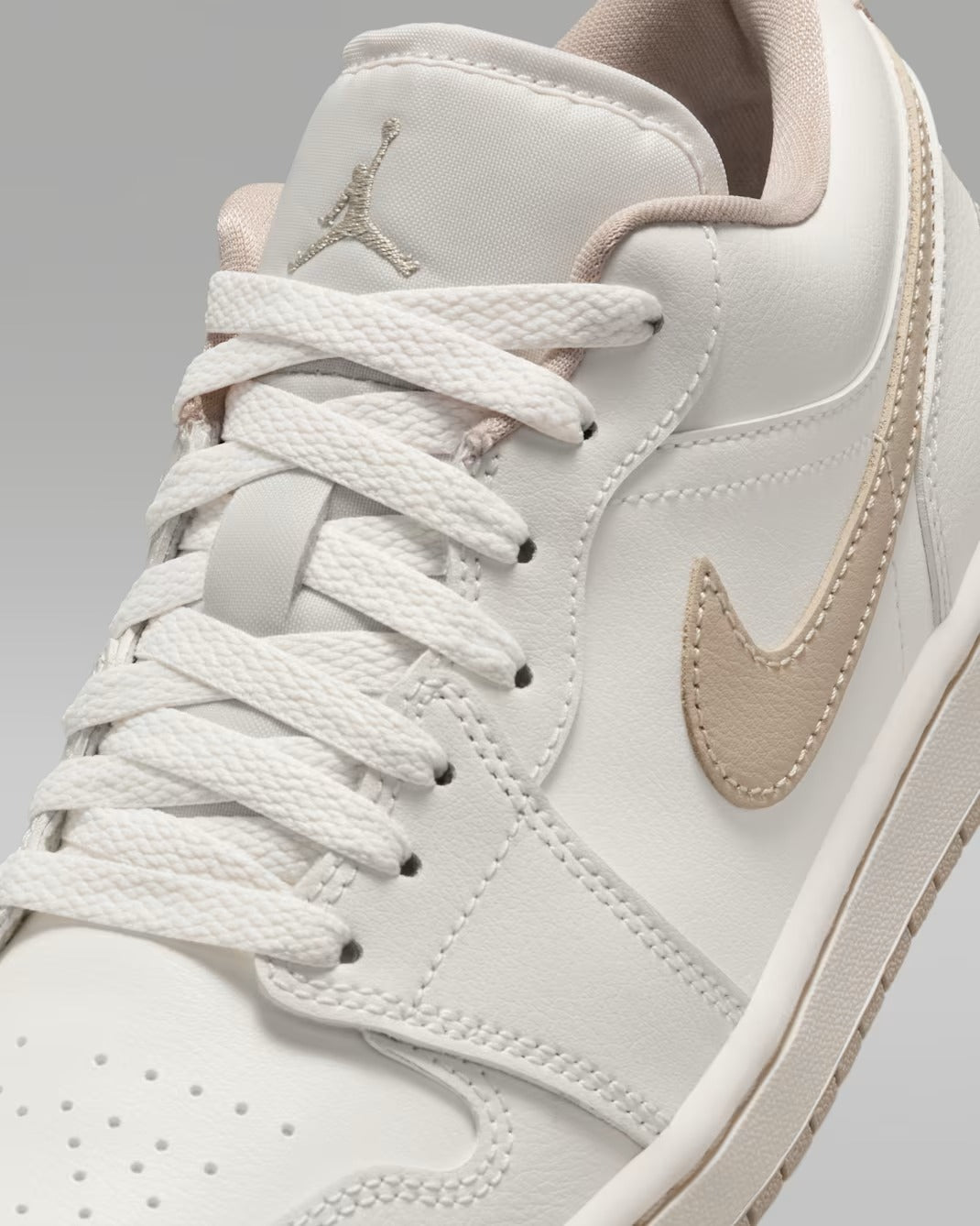 Air Jordan 1 Low Sail/Pale Ivory/Rattan