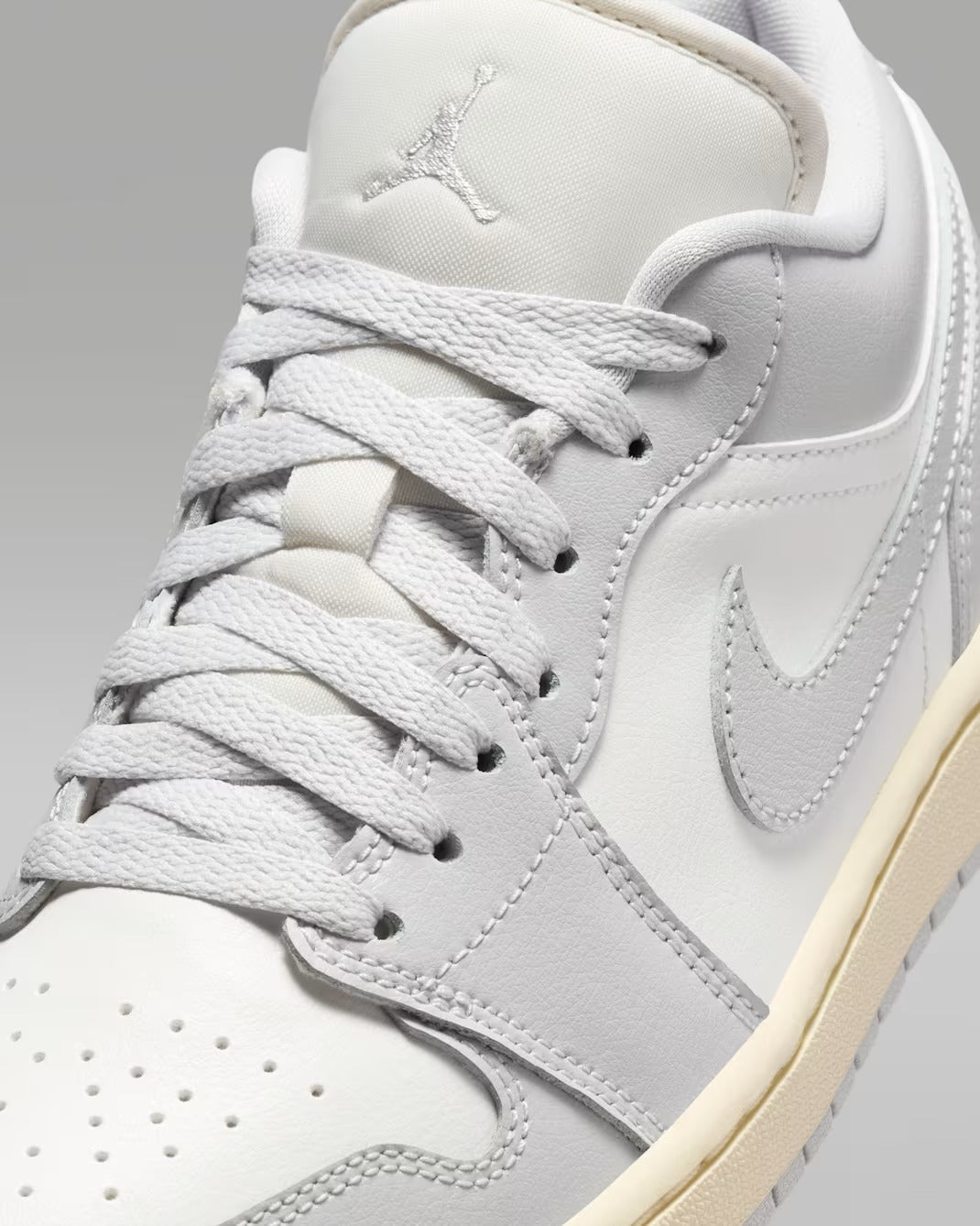 Air Jordan 1 Low Sail/Coconut Milk/Neutral Grey