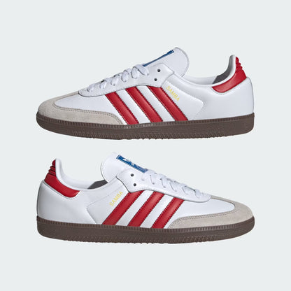 Samba OG Shoes Cloud White / Better Scarlet / Supplier Colour