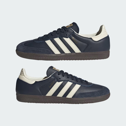 Samba OG Shoes Night Navy / Cream White / Gum