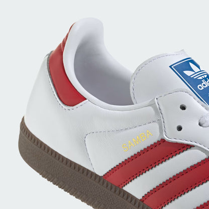 Samba OG Shoes Cloud White / Better Scarlet / Supplier Colour