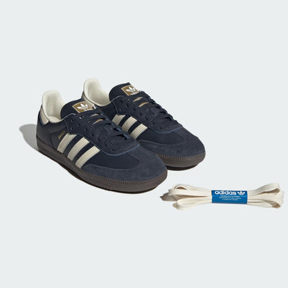 Samba OG Shoes Night Navy / Cream White / Gum