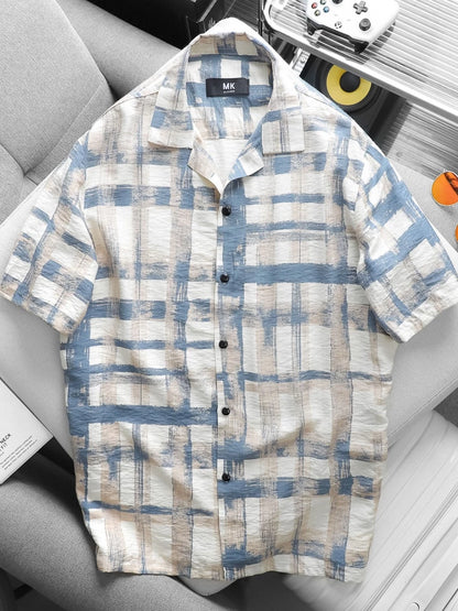 Guller Men's Cuban Short Sleeve Shirt