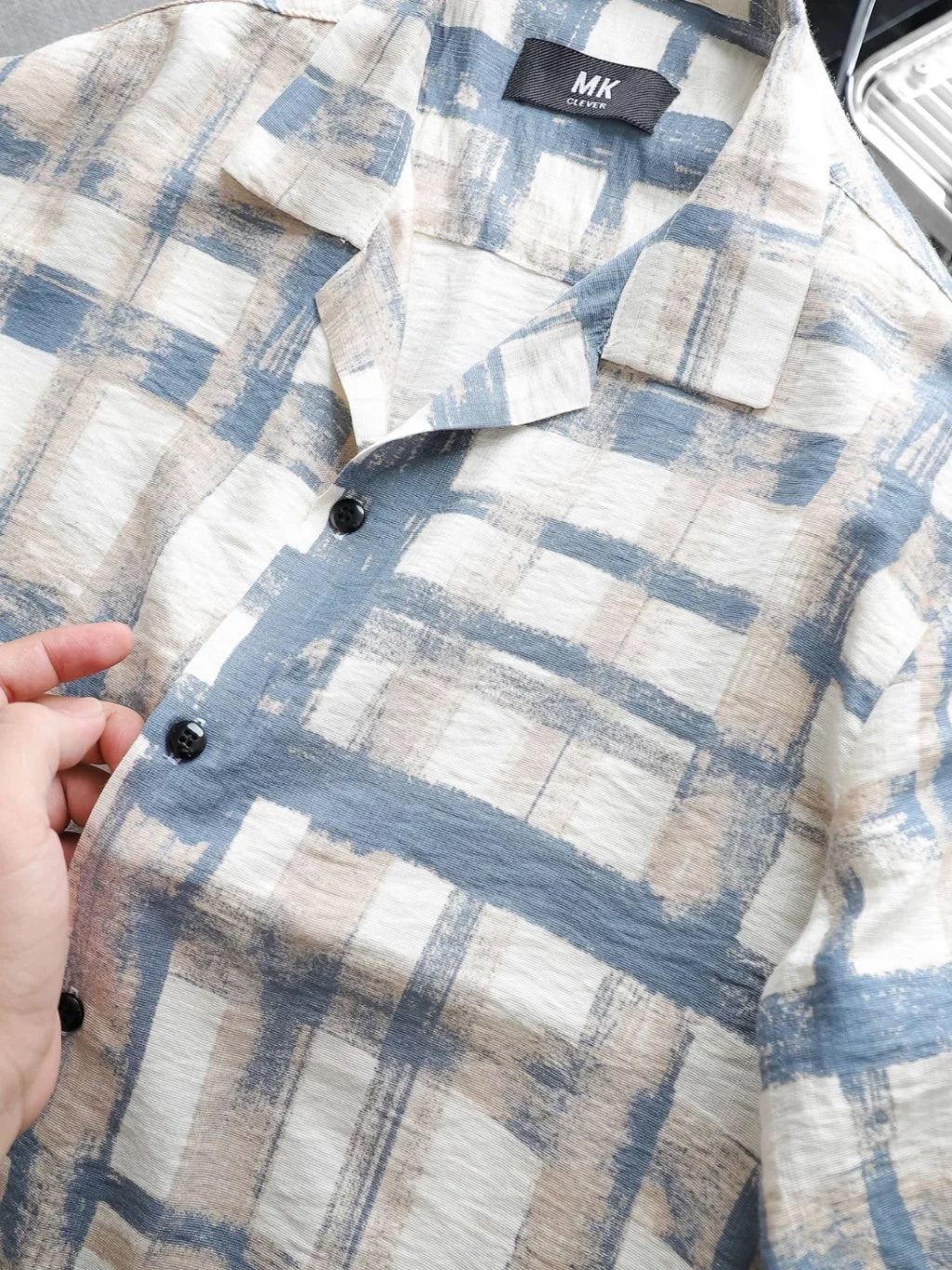 Guller Men's Cuban Short Sleeve Shirt